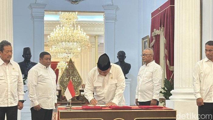 Prabowo di Istana