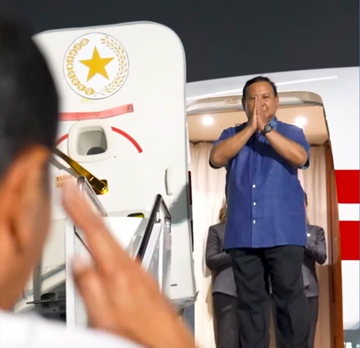 Presiden ke-7 RI Joko Widodo (Jokowi) mengunggah video momen kebersamaan hingga perpisahan saat Presiden Prabowo Subianto berkunjung ke Solo. (IG @jokowi)
