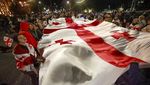Ribuan Demonstran di Georgia Gelar Aksi Protes Kecurangan Pemilihan Parlemen