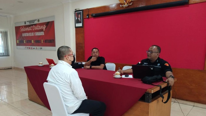 Ronald Tannur diperiksa penyidik Kejagung di Rutan Medaeng