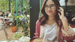Salshadilla Juwita, Putri Iis Dahlia Saat Ngopi dan Makan Sereal