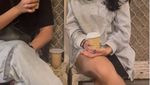 Salshadilla Juwita, Putri Iis Dahlia Saat Ngopi dan Makan Sereal