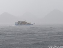 Kapal Wisata Dilarang ke Pulau Komodo dan Padar Akibat Cuaca Buruk