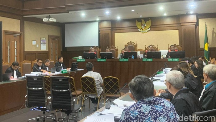 Sidang terdakwa Budi Said di Pengadilan Tipikor Jakarta (Mulia/detikcom).