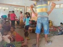 Pengungsi Erupsi Gunung Lewotobi Laki-laki Meninggal di Posko