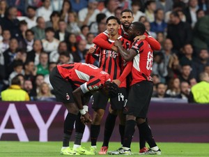 Madrid Vs Milan: Rossoneri Menang 3-1 di Bernabeu