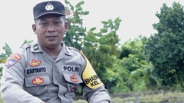 Aiptu Karyanto di Hoegeng Corner