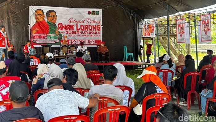 Cagub Sulsel, Danny Pomanto kampanye di Luwu Timur.