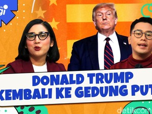 Donald Trump Kembali ke Gedung Putih