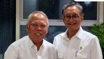 Momen Ulang Tahun Basuki Dirayakan di Kantor Lama