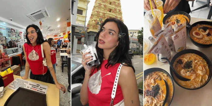 Dua Lipa Cicip Laksa Sebelum Gelar Konser di Singapura