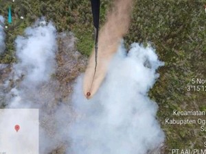 Kembali Terbakar, Pemadaman Karhutla Terkendala Cuaca Buruk