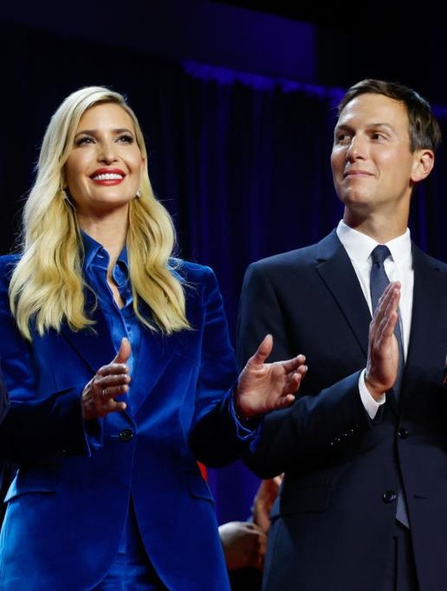 Sebelumnya, dia bersama Jared menjadi penasihat paling terpercaya Donald Trump di pemerintahan pertamanya pada periode 2017-2021.  Foto: Getty Images/Chip Somodevilla