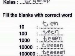 Jawaban Kocak Soal Bahasa Inggris, Nyeleneh dan Out of the Box