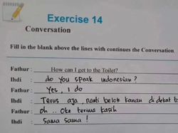 Jawaban Kocak Soal Bahasa Inggris, Nyeleneh dan Out of the Box