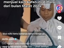 Viral Penjual Kain Kafan Online, Netizen Ingat Kematian dengan Pertanyaan Jenaka