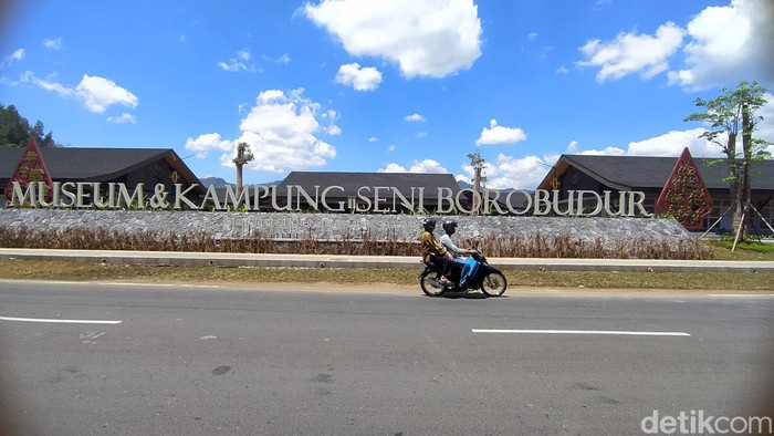 Lokasi Museum dan Kampung Seni Borobudur di Kujon, Kecamatan Borobudur, Kabupaten Magelang. Foto diunggah Rabu (6/11/2024).