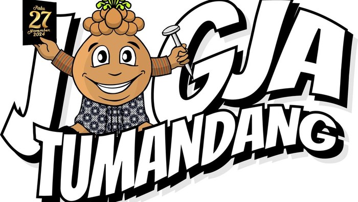 Maskot Pilkada Kota jogja 2024.