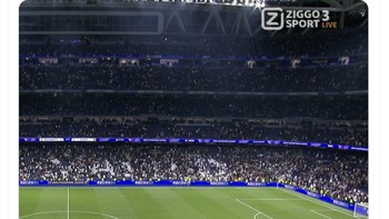 Akun ini menyoroti sebagian besar pemain Real Madrid langsung pergi usai pertandingan berakhir, hanya Rodrigo yang memberi salam pada fans. Foto: X.com