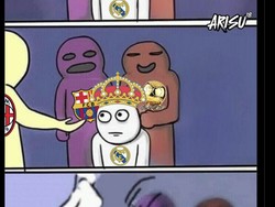 Real Madrid dibikin babak belur Milan 1-3, setelah di laga sebelum ini kena hajar Barca 0-4. Foto: dok. Internet/X (Twitter)