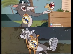 Meme Real Madrid babak belur lagi. Foto: dok. Internet/X (Twitter)