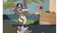Sebelum dibantai AC Milan 1-3, Real Madrid juga dihajar Barcelona 0-4 ketika bermain di Santiago Bernabeu. (Foto: X.com)