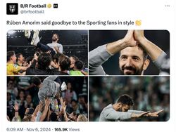 Ruben Amorim Habisi City, Netizen: The Next Alex Ferguson