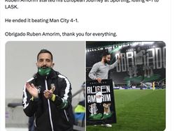 Ruben Amorim Habisi City, Netizen: The Next Alex Ferguson