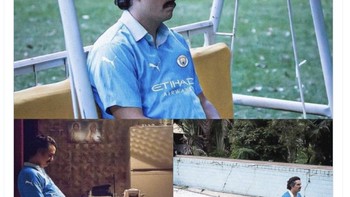 Fans Manchester City sedang bersedih. Foto: X.com