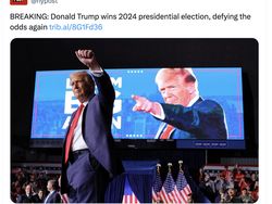 Donald Trump Menang Sudah Ramai Disuarakan Netizen