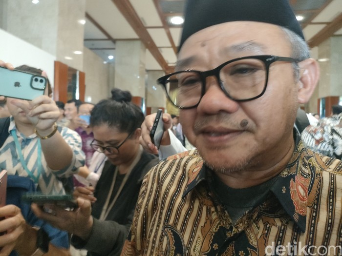 Mendikdasmen Abdul Muti. (Dwi Rahmawati/detikcom).