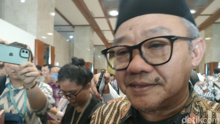 Mendikdasmen Abdul Muti. (Dwi Rahmawati/detikcom).