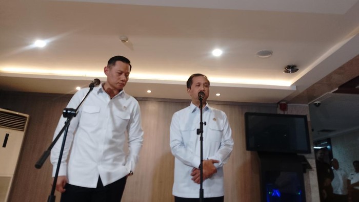 Menteri Koordinator (Menko) Bidang Infrastruktur dan Pembangunan Kewilayahan Agus Harimurti Yudhoyono (AHY)