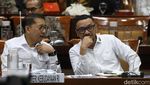 Momen 3 Menteri Rapat Perdana di Komisi X DPR