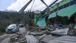 Permukiman Warga Hancur Terdampak Erupsi Gunung Lewotobi Laki-laki