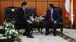 Momen PM Singapura Temui Ketua DPD RI
