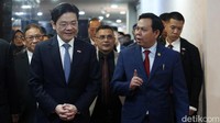 Selain bertemu Ketua DPD RI, Lawrence Wong juga melakukan pertemuan dengan Presiden Prabowo dalam kunjungannya di Indonesia.
