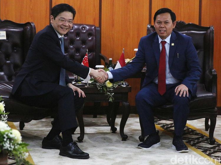 Momen PM Singapura Temui Ketua DPD RI