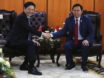 Momen PM Singapura Temui Ketua DPD RI