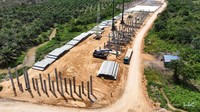 Ini merupakan bagian dari pembangunan rangkaian JTTS di kawasan Pulau Sumatera. Pembangunan jalan tol ini menjadi perhatian khusus bagi masyarakat Provinsi Jambi, mengingat ini adalah kali pertama Provinsi Jambi memiliki jalan tol.
