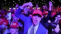 Meski Trump telah dinyatakan memenangkan Pilpres AS 2024, proses pemilihan masih akan dilanjutkan ke tahap dewan elektoral yang akan berlangsung pada 17 Desember. Senat baru akan meresmikan hasil pemilu AS pada 25 Desember mendatang. REUTERS/Brian Snyder