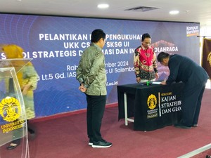 UI Luncurkan Pusat Studi Strategis Diplomasi dan Industri Olahraga, Ini Programnya