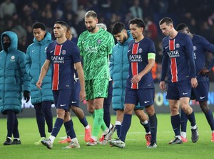 PSG Kalah, Luis Enrique Sampai Sulit Berkata-kata