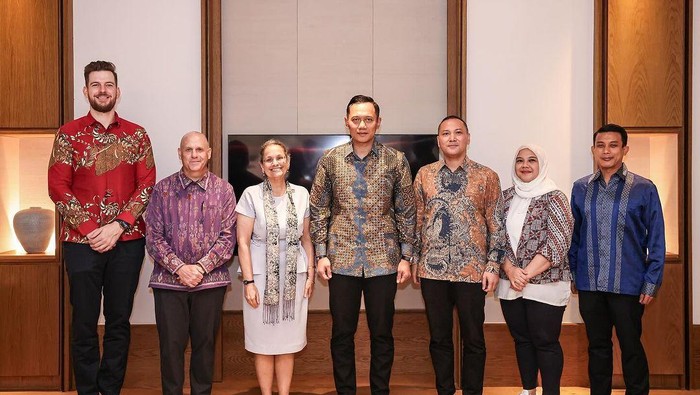 AHY Bertemu Dubes AS, Bahas Potensi Kerja Sama Infrastruktur