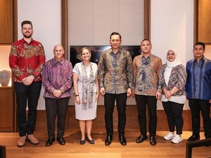 AHY Bertemu Dubes AS Bahas Kerja Sama Infrastruktur, Termasuk IKN