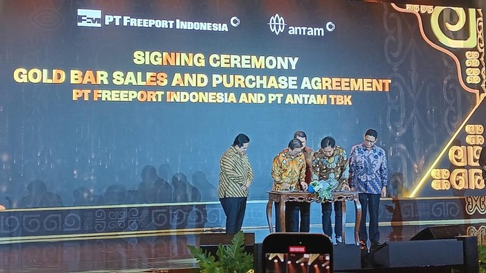 Antam akan borong emas Freeport Rp 200 triliun