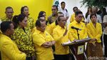 Potret Bahlil Umumkan Kepengurusan DPP Golkar Periode 2024-2029