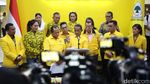 Potret Bahlil Umumkan Kepengurusan DPP Golkar Periode 2024-2029