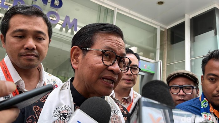 Calon Gubernur Jakarta nomor urut 3 Pramono Anung. (Rifka/detikcom)