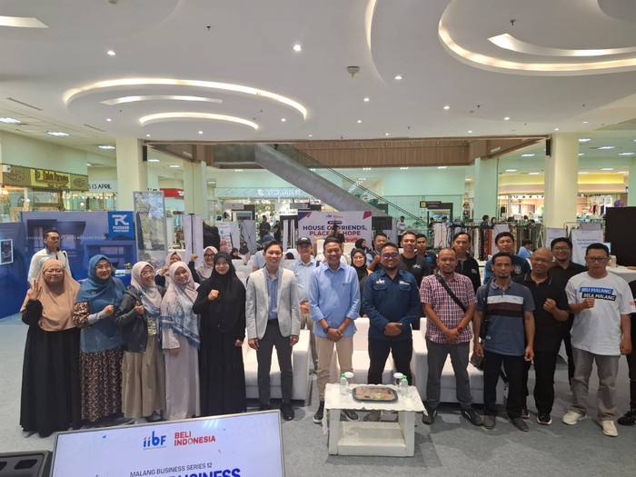 Calon Wali Kota Malang Wahyu Hidayat hadiri diskusi Malang Business Series 12, Islamic Business Exhibition yang digelar di Malang Town Square (Matos)